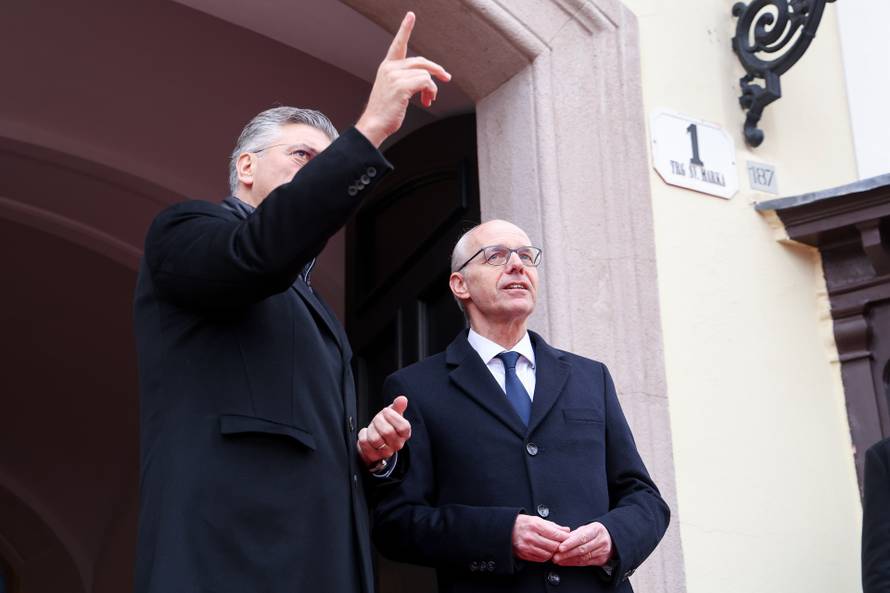 Andrej Plenković sastao se s predsjednikom Vlade Velikog Vojvodstva Luksemburga Lucom Friedenom