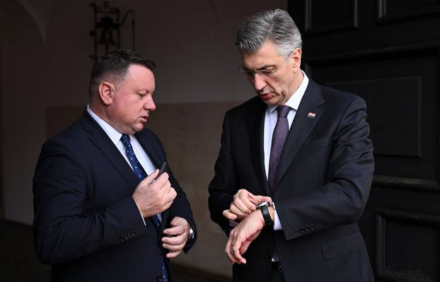 Zagreb: Sastanak predsjednika Vlade Andreja Plenkovića s predsjednicom Europske komisije Ursulom von der Leyen