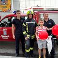 Iznenađenje za dječaka (8) nakon operacije srca na Rebru: Sine, doma nas voze vatrogasci