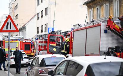 Zagreb: Urušila se skela sa zgrade u Petrinjskoj ulici