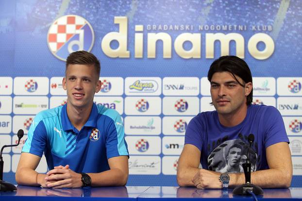 ARHIVA - 2016. Zagreb: Dani Olmo potpisao profesionalni ugovor s Dinamom