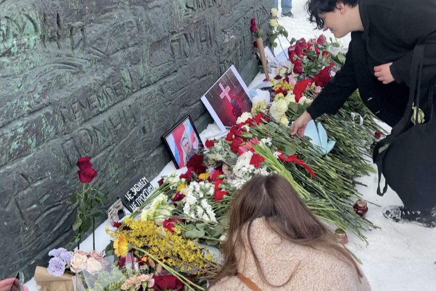Cvijeće za Alekseja Navaljnog