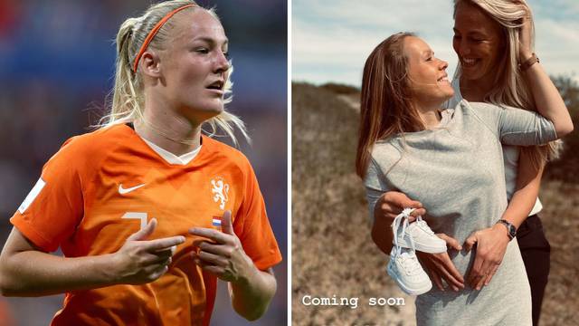 Nizozemska nogometašica je objavila radosnu vijest: Ona i partnerica uskoro će dobiti bebu