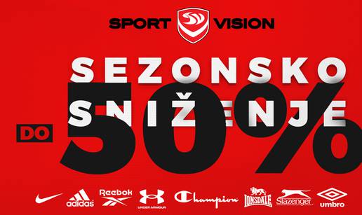 Sport Vision sezonsko sniženje - preko 2000 razloga za shopping