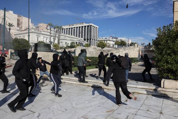 People protest in Greece over deadly train crash in Athens