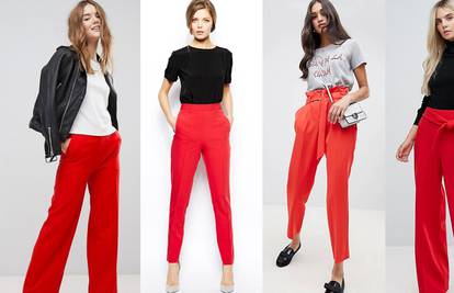 Crvene hlače za atraktivan stil: 10 zanimljivih modnih formula