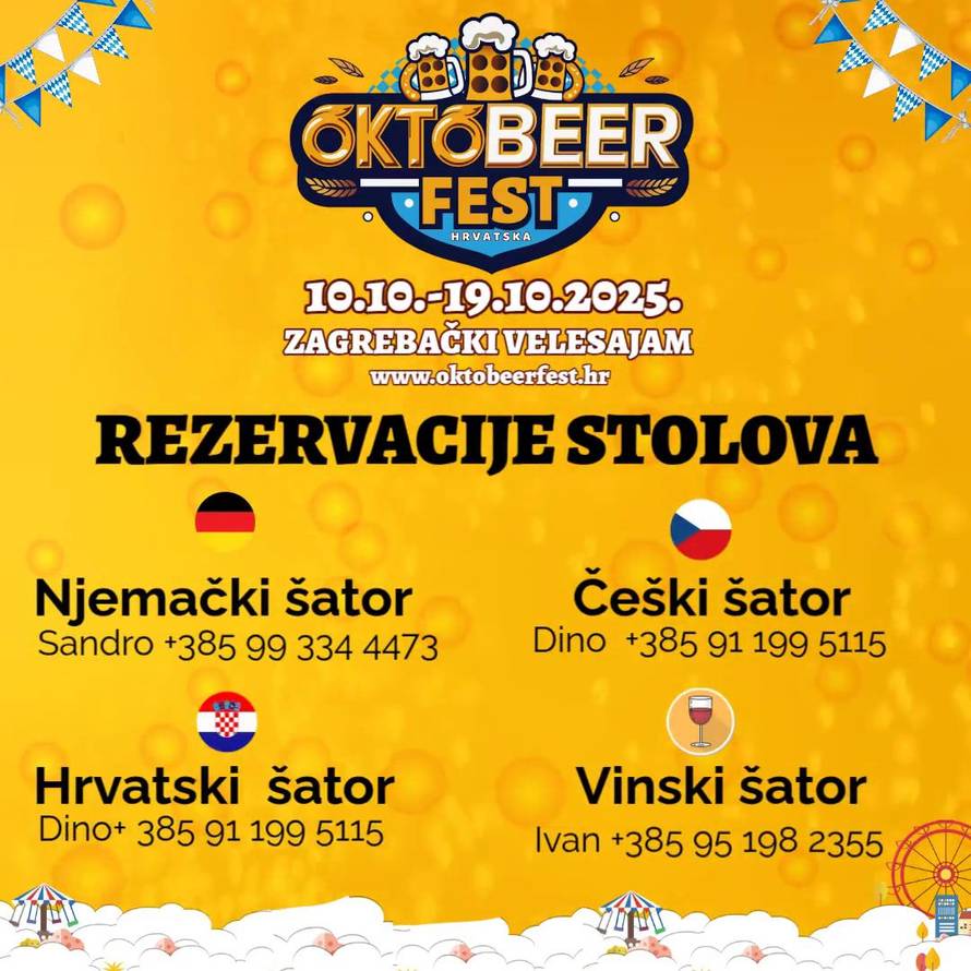 Saznali smo što će na Oktobeer Festu nuditi Vinski šator! Ovo je pravi mali raj za sve vinoljupce!