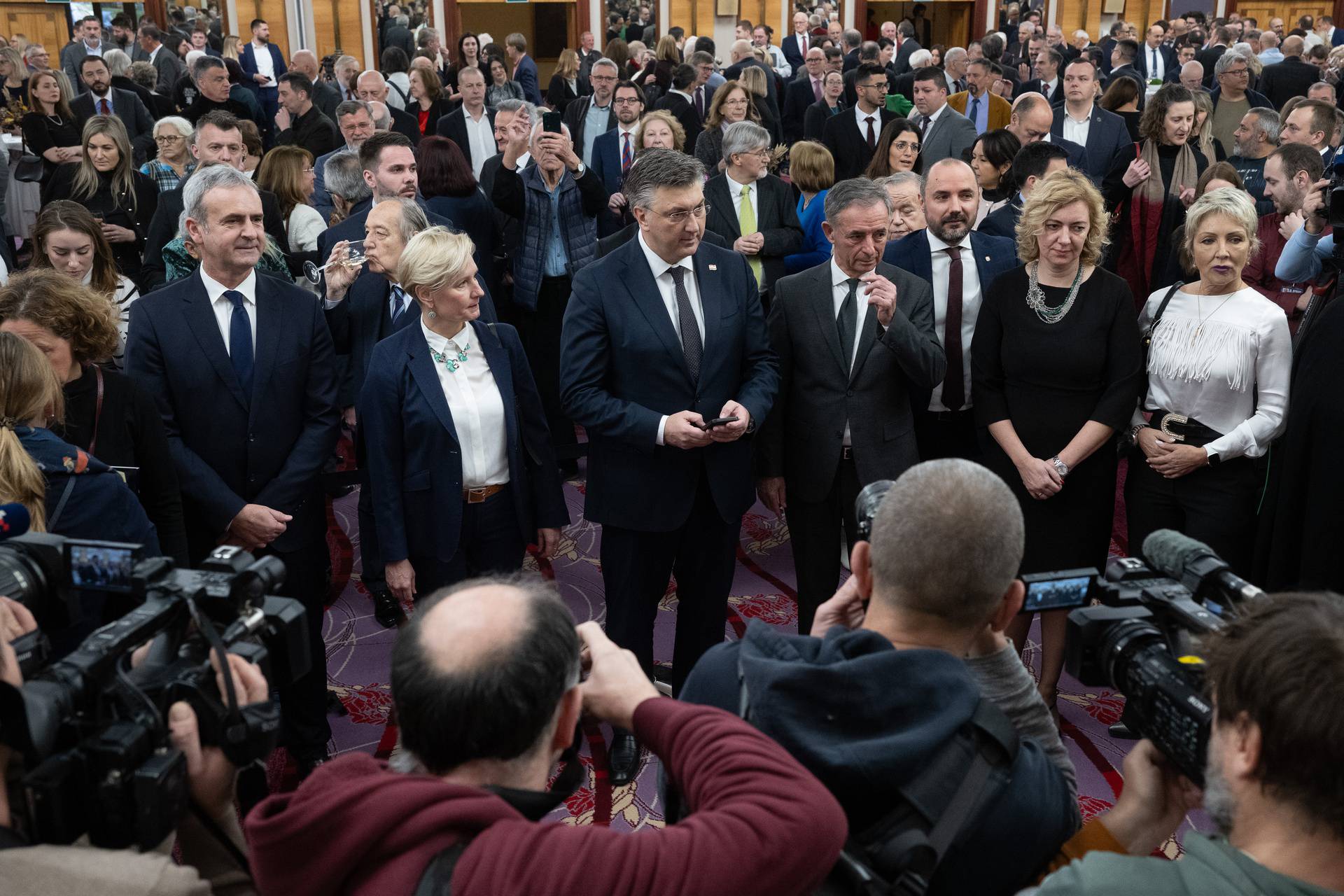 Zagreb: Božićni prijem Srpskog narodnog vijeća