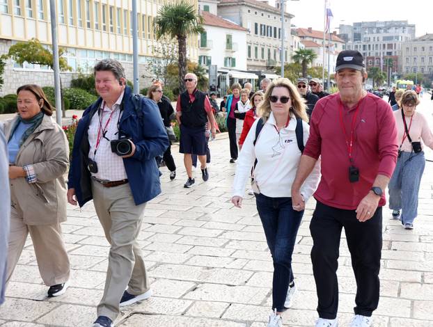 Šibenik prepun grupa turista