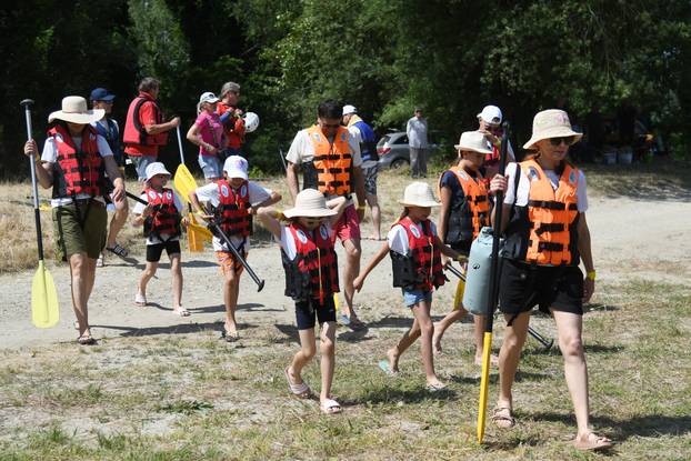 Rafting Hrvatskom Amazonom - Drava 2025. od legradskog ušća Mure u Dravu do Ješkova