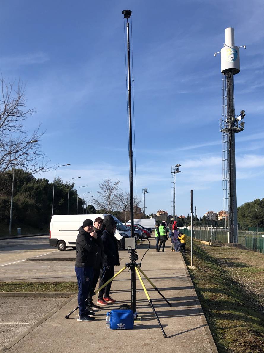 Devetorica u petak za Zagreb; trening snimaju sa 16m visine