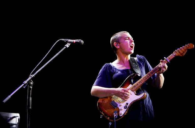 FILE PHOTO: Irish singer Sinead O'Connor performs on stage during the Positivus music festival in Salacgriva