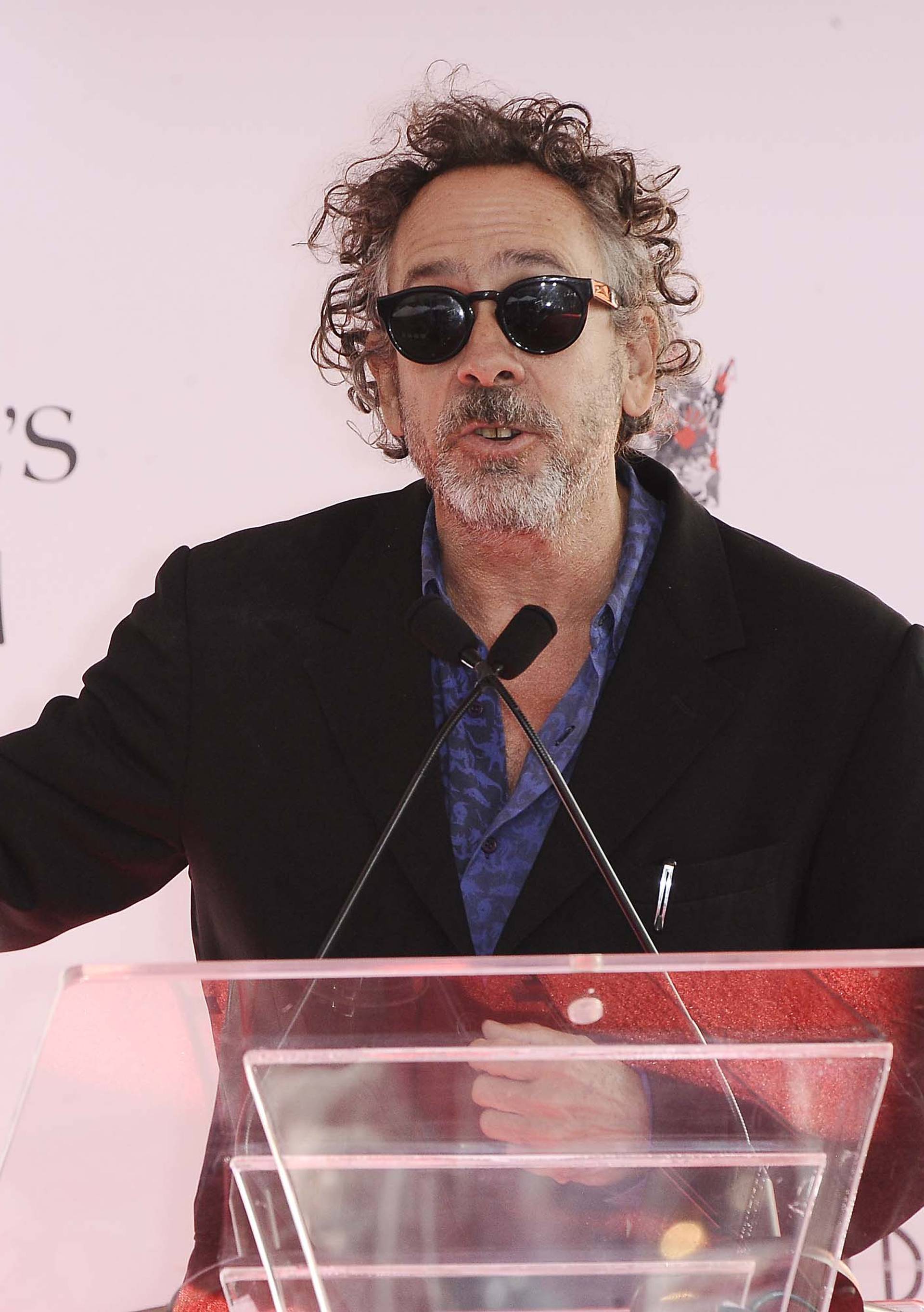 Tim Burton Hand And Footprint Ceremony - LA