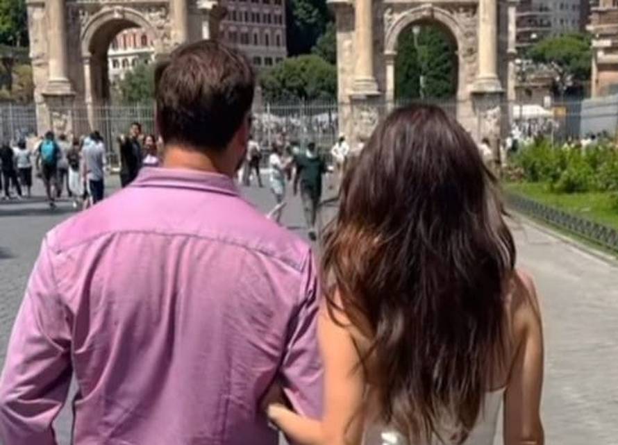 Romansa u Rimu: Hauser uživa u društvu tajanstvene djevojke