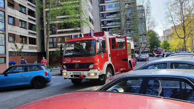 Tri vatrogasna vozila izašla na teren: Gorjelo je smeće u stanu