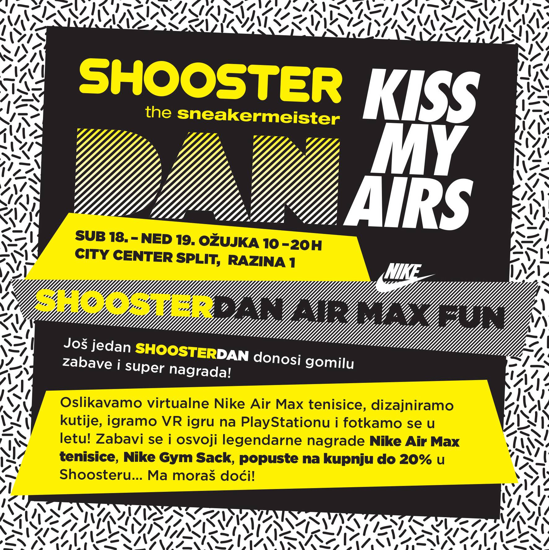 Shooster dan Air Max Fun: vidimo se Splitu ovaj vikend