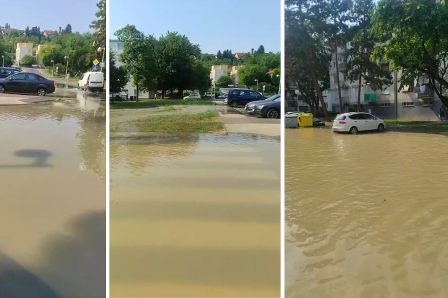 U Zagrebu opet pukla cijev: 'Sve je pod vodom, smeće pliva okolo, susjedi pomiču aute...'