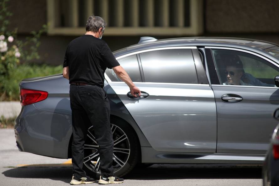 Sudac Ante Kvesić, kojeg je Mamić optužio za korupciju, izlazi iz Remetinca