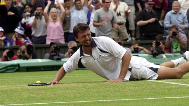 Wimbledon Ivanisevic beats Rafter