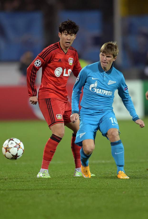 St. Petersburg: Liga prvaka, skupina C, Zenit St. Petersburg - Bayer Leverkusen, Tin Jedvaj 