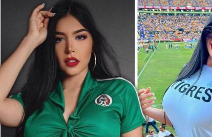 Gooooooola! Meksikanka je za svaki gol pokazivala grudi, a klub joj brani ulazak na stadion