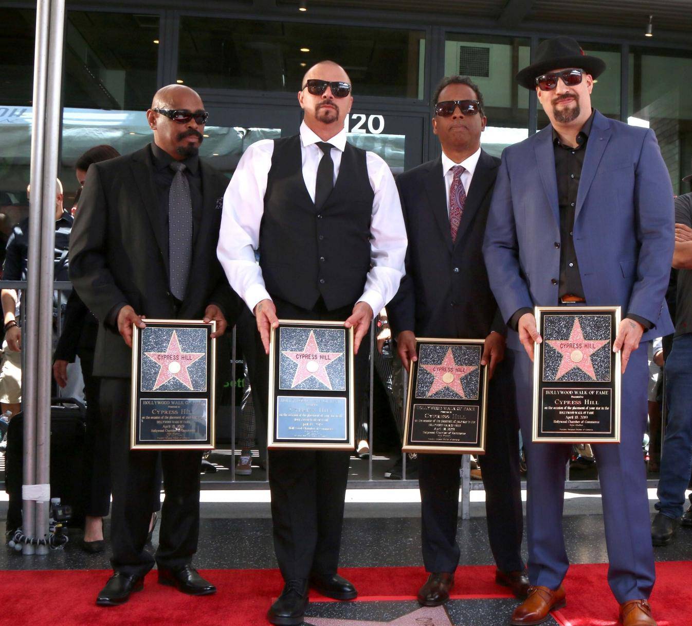Cypress Hill WOF Star Ceremony