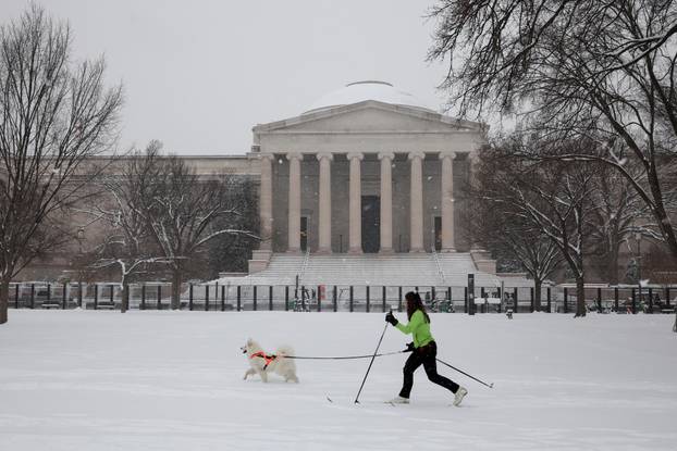 Winter storm in Washington