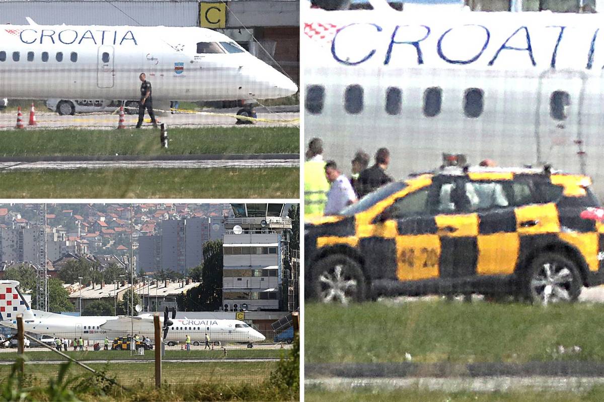 Nije se pucalo na avion Croatia Airlinesa. Rupe nisu od metaka