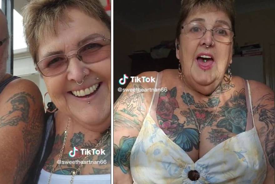 Ova baka je prepuna tetovaža i piercinga: 'Govore mi da se trebam sramiti, da je odvratno'