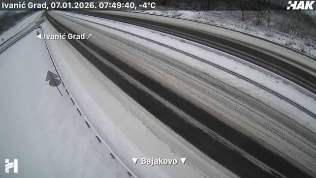 FOTO Autoceste diljem Hrvatske zametene snijegom, pogledajte