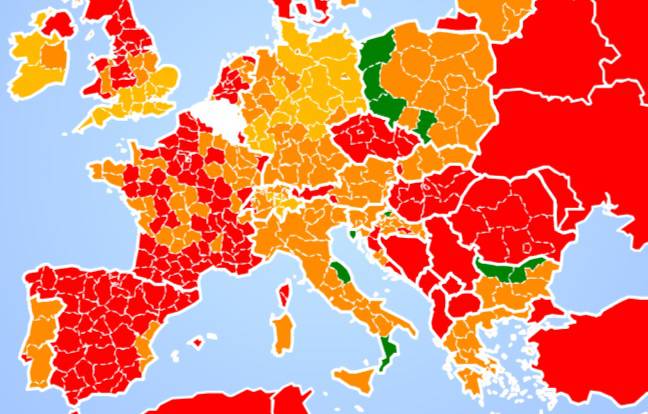 Karta zaraženih Europe: U borbi protiv virusa dvije hrvatske regije su među najboljima