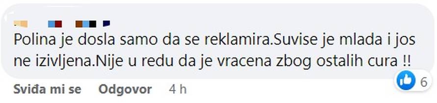 Publika je nezadovoljna jer je 'Savršeni' vratio Polinu u show: 'Nije zaslužila jer je neodlučna'