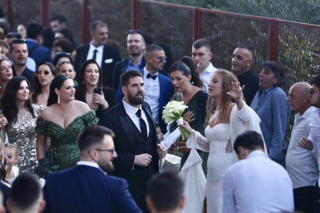 Split: Vjenčanje sina Nevenke Bečić