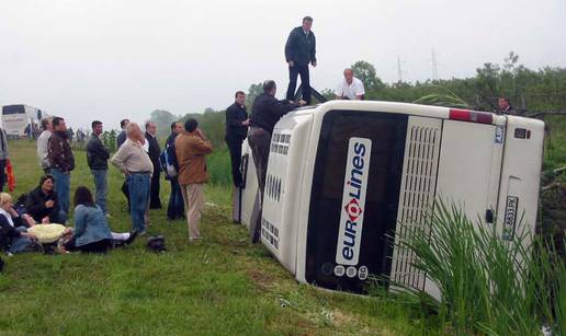 Prevrnuo se autobus s bugarskim turistima