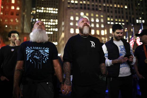 US Election night in New York, USA - 05 Nov 2024