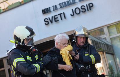 Zbog požara evakuirali Dom za starije Sveti Josip u Zagrebu