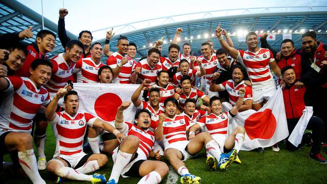 FILE PHOTO: South Africa v Japan - IRB Rugby World Cup 2015 Pool B