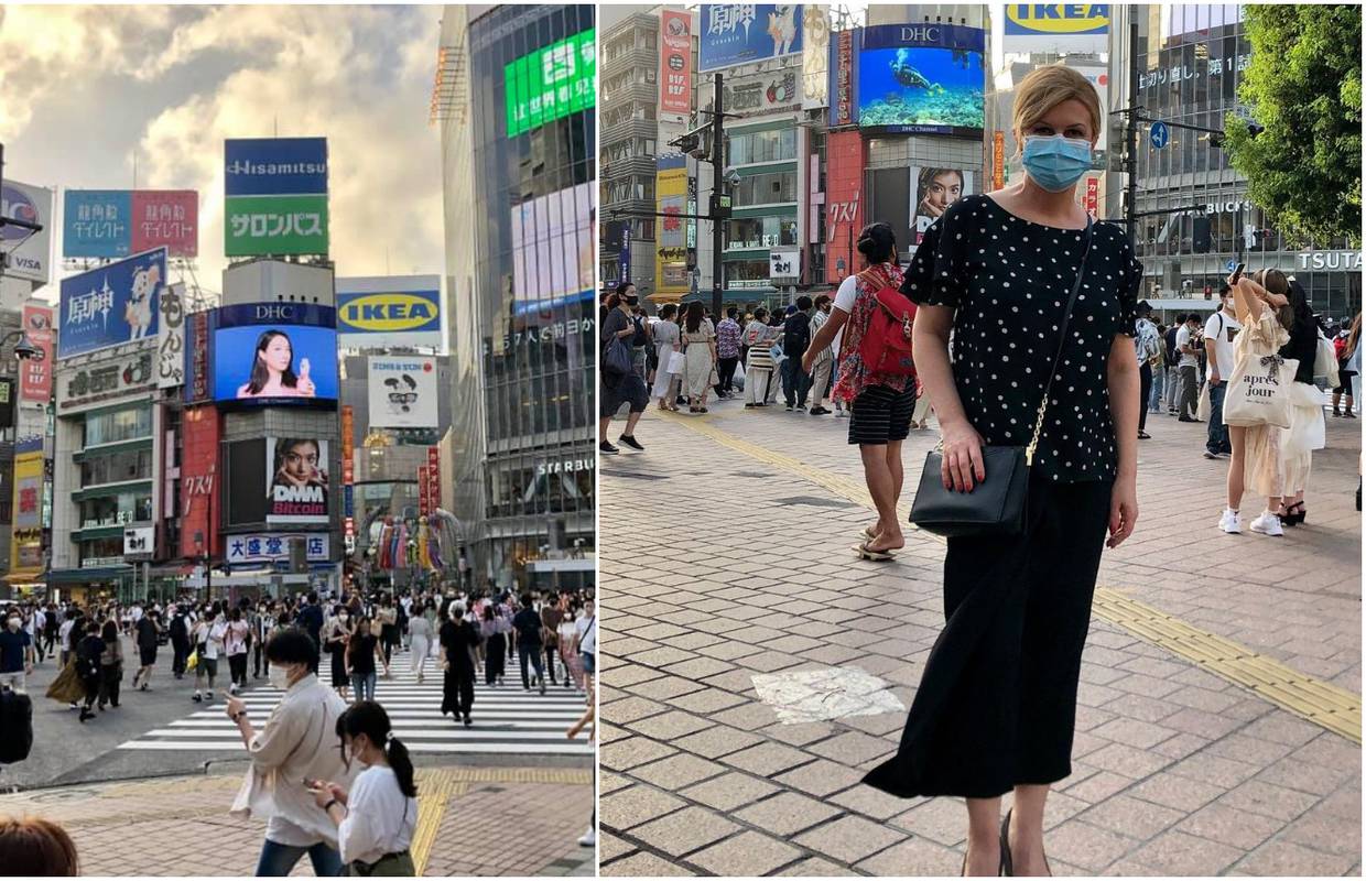 Kolinda podijelila fotografije iz Tokija: 'Ma koji dobar stajling'
