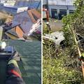 Vatrogasci saniraju &scaron;tete od oluje, objavili fotke s krovova. Sti&zcaron;u vozila za pomo&cacute; u Zagreb