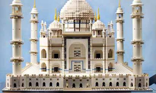 Lego lansirao novi najveći model hrama Taj Mahal