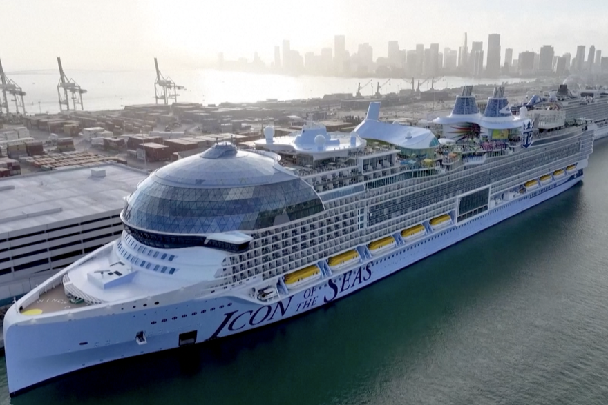 Isplovio najveći kruzer na svijetu: Icon of the Seas