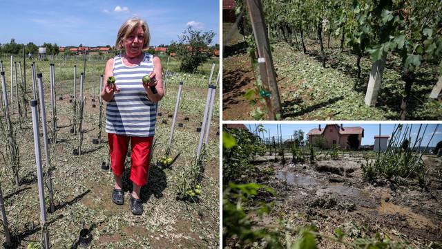 Tuča je poharala Zagorje: 'Bio je smak svijeta, sve je uništeno...'