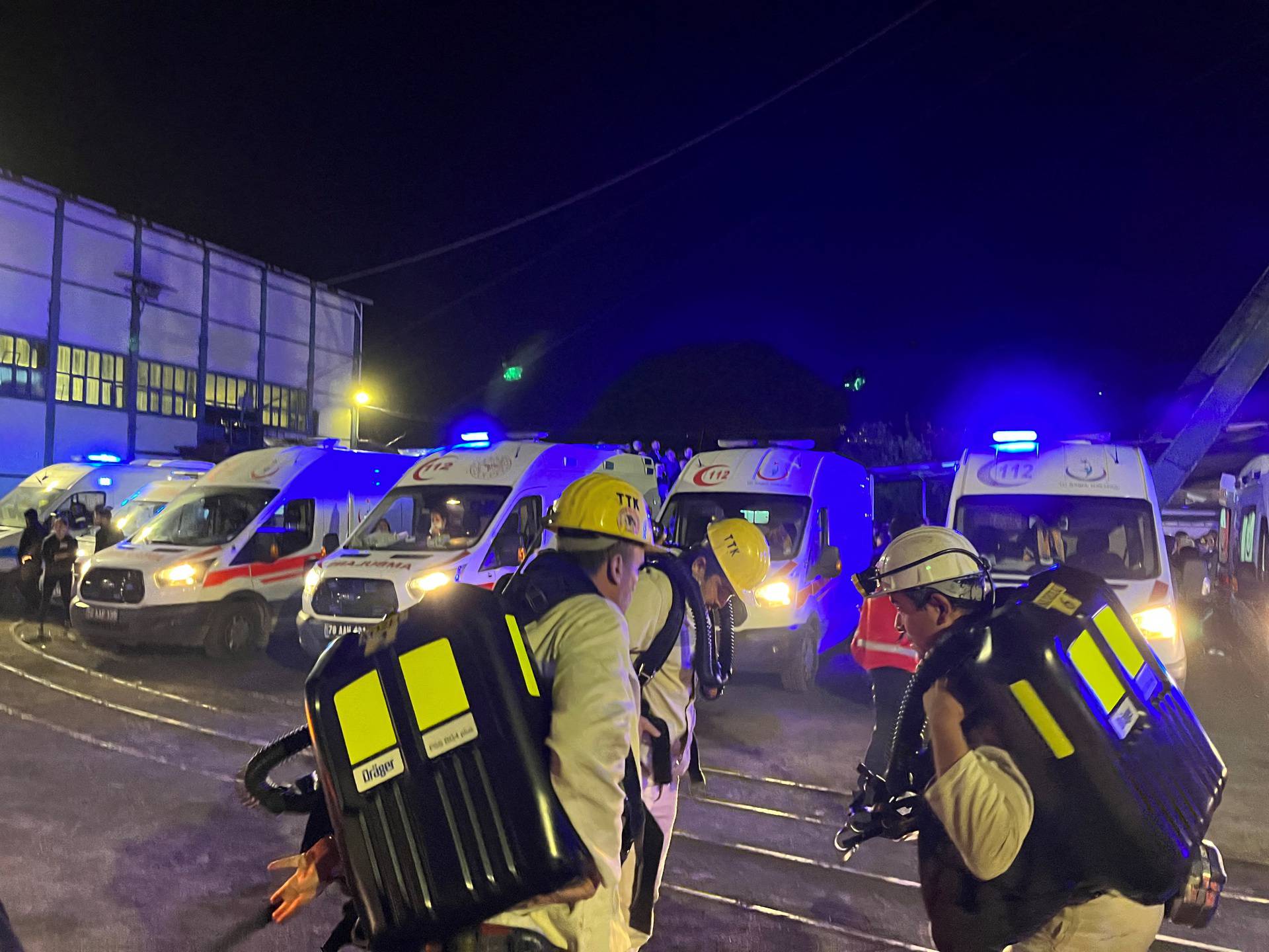 Explosion at a coal mine in northern Turkey