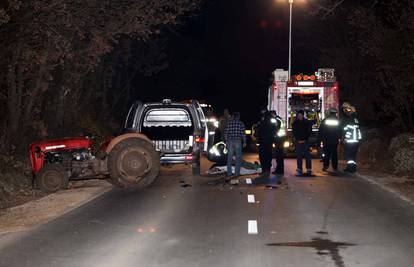 U sudaru traktora i automobila u Istri poginuo vozač traktora