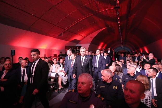 Rijeka: Premijer Andrej Plenković na svečanom puštanju u rad tunela Učka