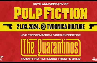 Pulp Fiction slavi 30. rođendan u Tvornici Kulture