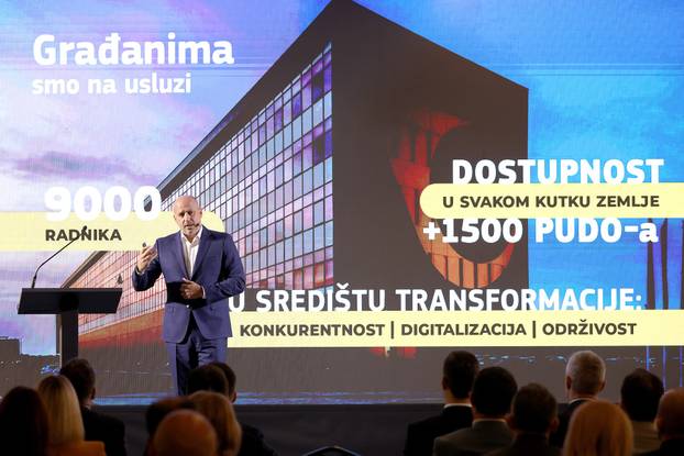 Zagreb: Hrvatska pošta održala konferenciju "26 godina ispred vremena"