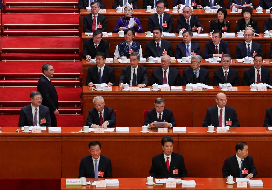 China's NPC opening session at the Great Hall of the People, in Beijing