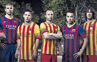 Službeni dresovi Barce: Messi i Iniesta u bojama Katalonije...