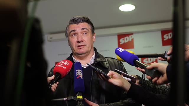 Milanović: SDP nije stranka koja će jesti mrvice s poda